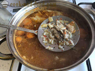 Come cucinare la zuppa di pollo con kharcho