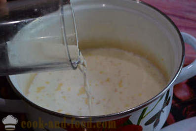 Come cuocere in forno in un porridge di zucca - un passo per passo la ricetta