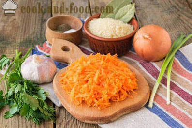 Casseruola di verdure con riso e pollo
