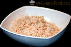 Torte di pesce con riso