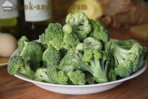 Broccoli ricetta semplice con l'olio d'uovo