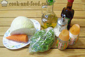 La vitamina insalata di cavoli e carote
