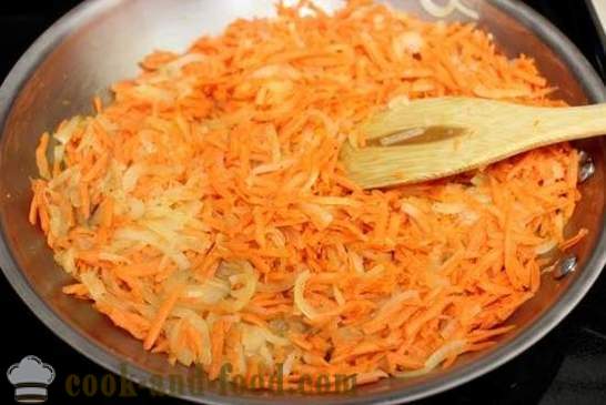 Polpette in una carota salsa cremosa ricetta