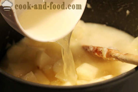 Zuppa di patate con aglio