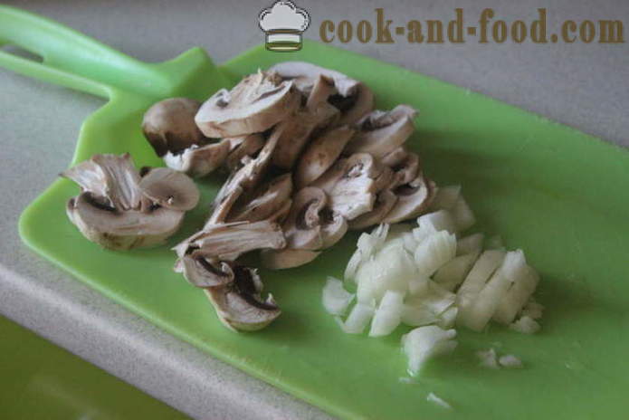 Zuppa Zakarpattia di funghi bianchi - come cucinare la zuppa con funghi bianchi gustoso, con un passo per passo ricetta foto