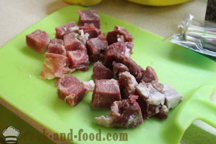 Brasato di maiale al rosmarino e pera - come cucinare un delizioso stufato di carne di maiale, passo dopo passo con le foto RECEP