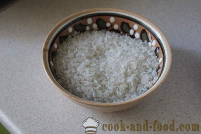 Riso Delicious con gamberi in Thai - come cucinare il riso con frutti di mare, un passo per passo ricetta foto