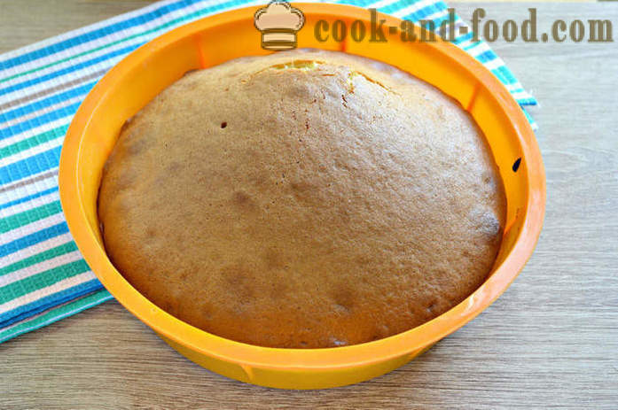 Gelatina torta di albicocche sulla kefir - un semplice e veloce, come cuocere la torta di albicocche in forno, con un passo per passo ricetta foto