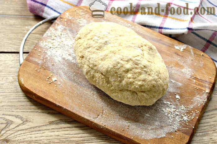 La pasta è delizioso per dolci e torte nel forno - Come fare una pasta lievitata di farina di grano integrale, ricetta poshagovіy con una foto