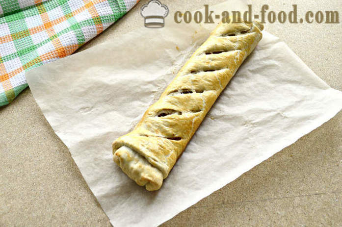 Torta a strati con i crauti - come fare una torta a strati con crauti, un passo per passo ricetta foto
