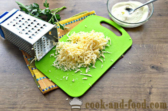 Buste di pita con formaggio e le erbe - come rendere le buste da Lavash con formaggio, un passo per passo ricetta foto
