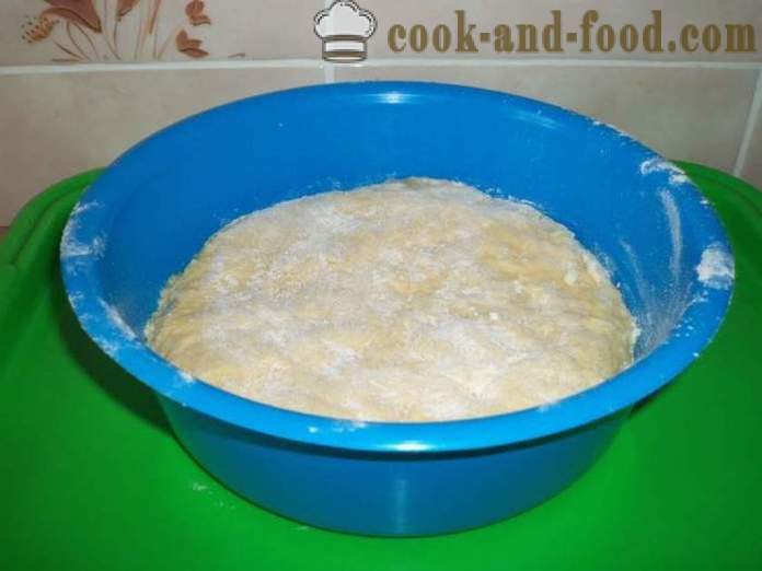Torta di zucca semplice con la pasta - come fare torta di zucca, un passo per passo ricetta foto