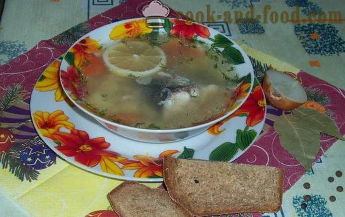 Deliziosa zuppa della carpa - come cucinare la zuppa di carpa, con un passo per passo ricetta foto