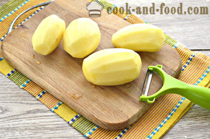 Patate con maionese al forno - come le patate al forno con maionese, un passo per passo ricetta foto