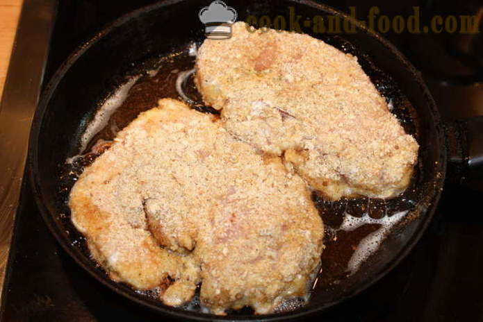 Filetto di pollo in pastella Delicious - come fare un filetto di pollo in pastella, con un passo per passo ricetta foto
