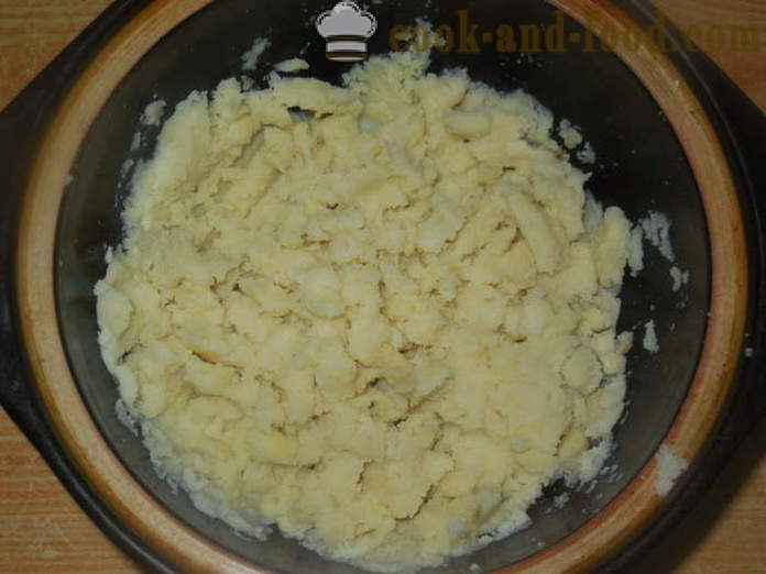 Cavolo farcito con grano saraceno, patate e funghi - come cucinare senza carne farcito con grano saraceno, un passo per passo ricetta foto