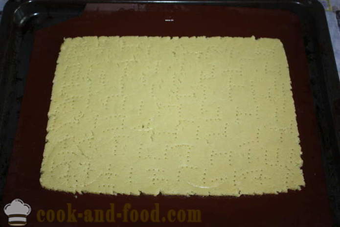 Semplice torta mousse in forma - come fare una mousse dolci a casa, passo dopo passo ricetta foto
