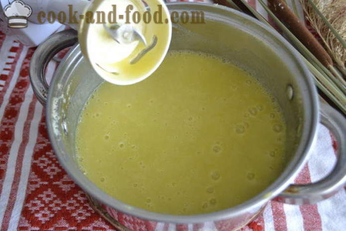 Zuppa di verdura con carne affumicata - come cucinare zuppa di verdure, un passo per passo ricetta foto