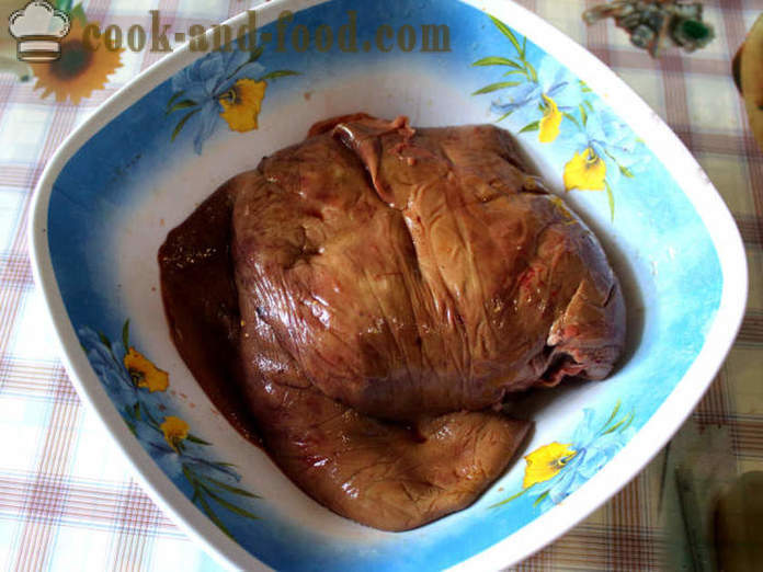 Cotolette di fegato di maiale - come fare cotolette di fegato di fegato di maiale, un passo per passo ricetta foto