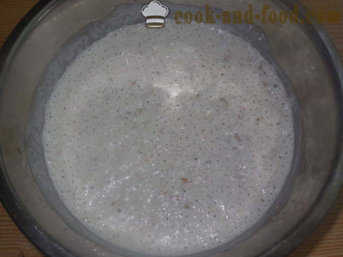 Pane fatto in casa con i fiocchi di avena in acqua - come cuocere il pane di farina d'avena in forno, con un passo per passo ricetta foto