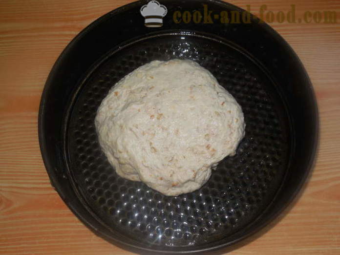 Pane fatto in casa con i fiocchi di avena in acqua - come cuocere il pane di farina d'avena in forno, con un passo per passo ricetta foto