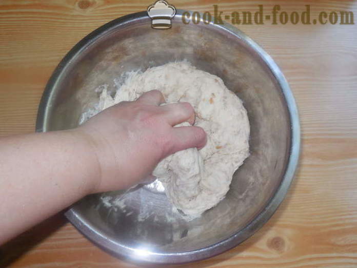 Pane fatto in casa con i fiocchi di avena in acqua - come cuocere il pane di farina d'avena in forno, con un passo per passo ricetta foto