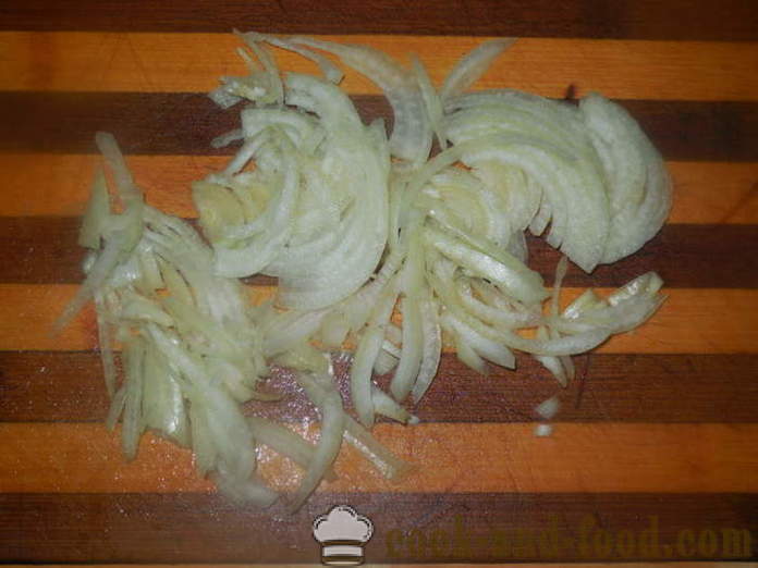 Vegetariana Herring Vestita con Nori - come cucinare aringhe sotto un cappotto di pelliccia con alga nori, un passo per passo ricetta foto