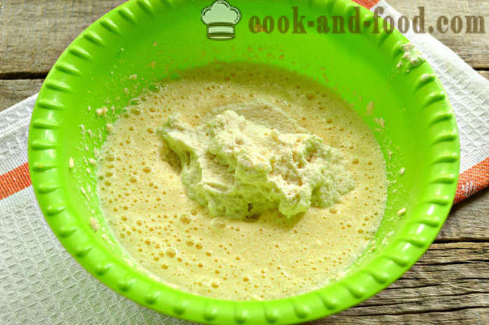 Limone torta su semola e yogurt a forma di torta - come fare la manna kefir, un passo per passo ricetta foto