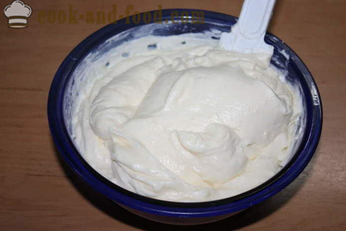Crema con panna e amido - come cucinare crema pasticcera cremosa, un passo per passo ricetta foto