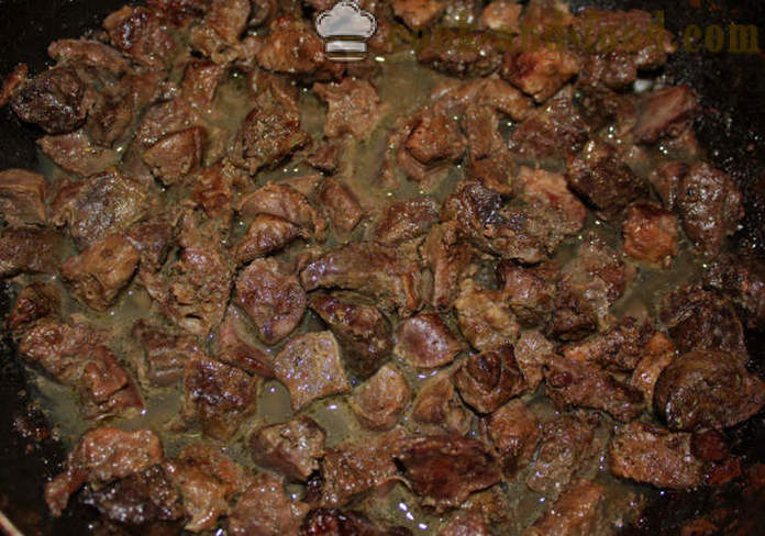 Polmoni di maiale in umido con le erbe - come cucinare i polmoni di maiale correttamente, passo dopo passo le foto delle ricette