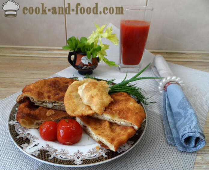 Pasties con carne e formaggio in greco - Come fare pasticci in casa, passo dopo passo le foto delle ricette