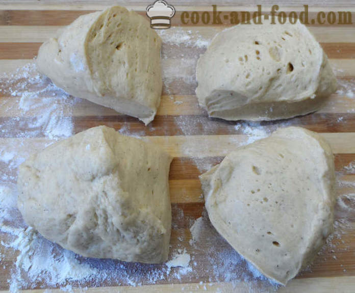 Torta-kraffin strato di pasta - come cuocere una torta-kraffin a basso contenuto calorico, passo dopo passo ricetta foto