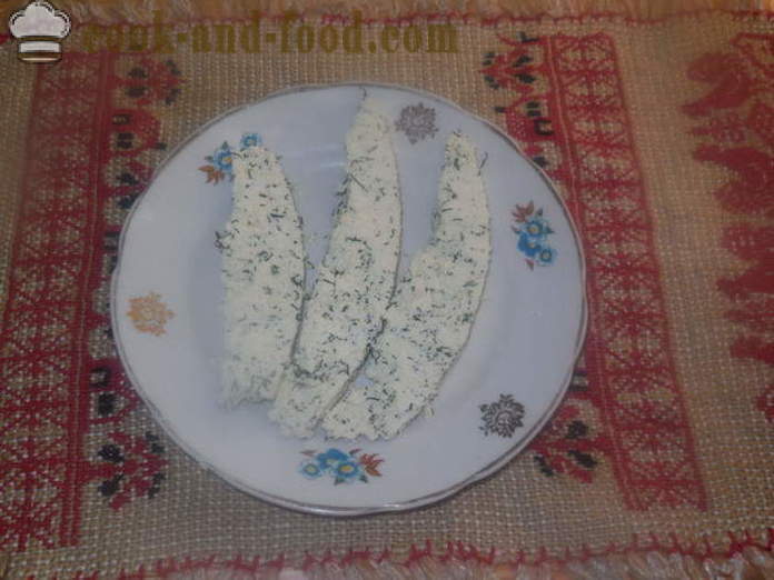 Cottage formaggio fresco aneto - come cucinare cagliata crema di formaggio e aneto, un passo per passo ricetta foto