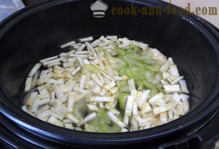 Zuppa di sedano per la perdita di peso - come preparare la zuppa di sedano per perdere peso, passo dopo passo ricetta foto