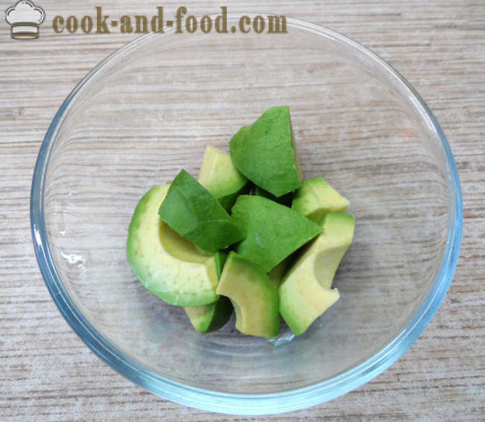 Verde guacamole salsa classica - come fare avocado guacamole a casa, passo dopo passo le foto delle ricette