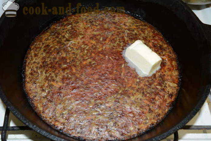 Casseruola Delicious di fegato con riso - come cucinare casseruola di fegato in forno, con un passo per passo ricetta foto