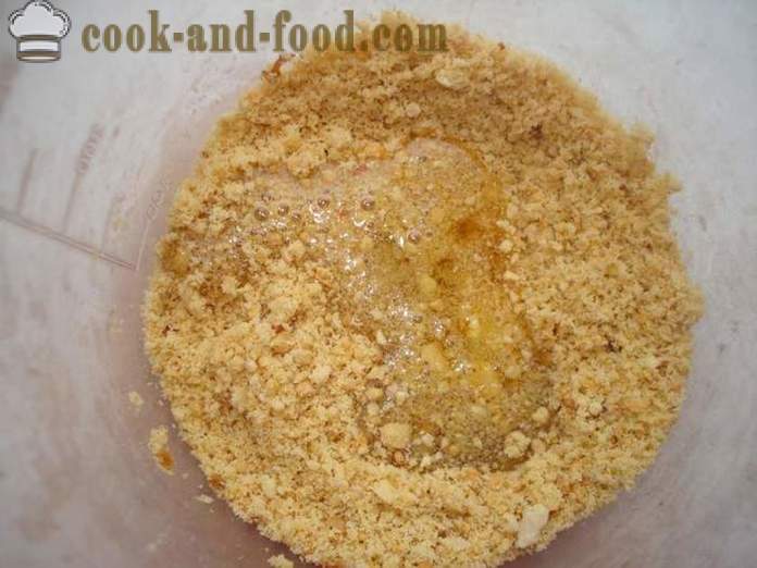 Burro di arachidi con miele - come fare il burro di arachidi in casa, passo dopo passo ricetta foto