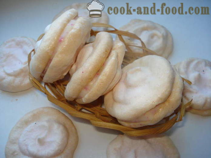 Casa makaruns colorati ripieni di cocco - makaruns come cucinare a casa, passo dopo passo ricetta foto
