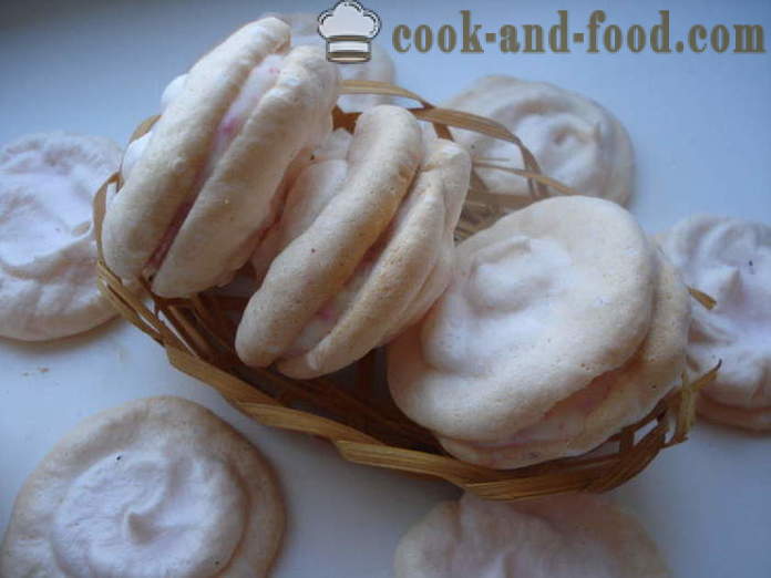Ripieno di cocco per torte e pasticcini Macaroon - come rendere ripieno di cocco di cocco, un passo per passo ricetta foto
