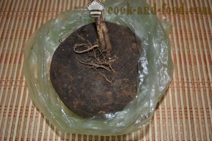 Ravanello Hash - come cucinare un delizioso okroshka su kvass con il ravanello, un passo per passo ricetta foto