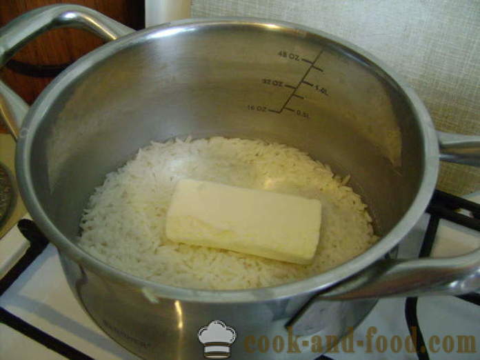 Delicious contorno di riso friabile - come cucinare croccante contorno di riso in cinese, un passo per passo ricetta foto