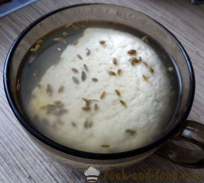 Khachapuri nel formaggio Imereti - come fare tortillas con formaggio in una padella, un passo per passo ricetta foto