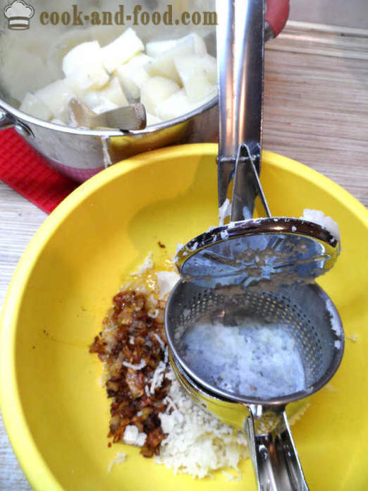 Shangi deliziose patate da pasta lievitata - Shangi Come cucinare con patate al forno, con un passo per passo ricetta foto