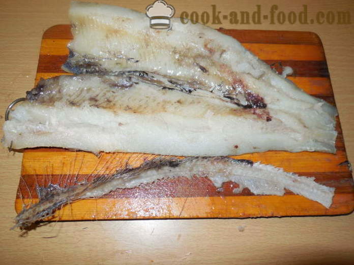 Ripieni di pesce Delicious - come cucinare il pesce tritato ripieni e riso, con un passo per passo ricetta foto