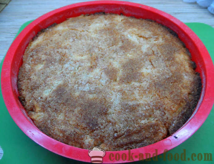 Più semplice torta di mele - come fare una torta di mele al forno, con un passo per passo ricetta foto