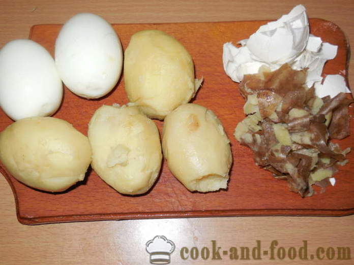 Carne tritata fatta in casa con patate - Come fare carne tritata a casa, passo dopo passo le foto delle ricette