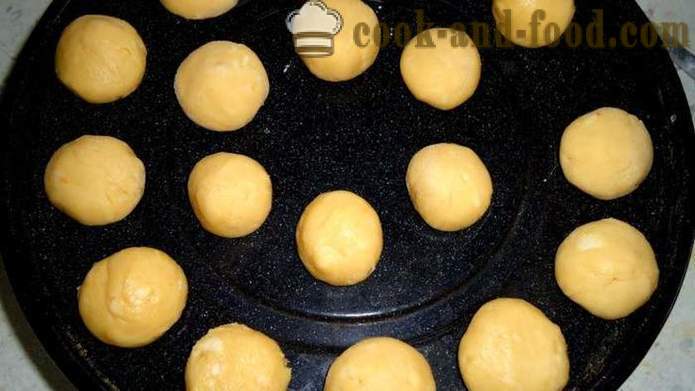 Biscotti frollini Apple - come cuocere i biscotti con le mele a casa, passo dopo passo le foto delle ricette