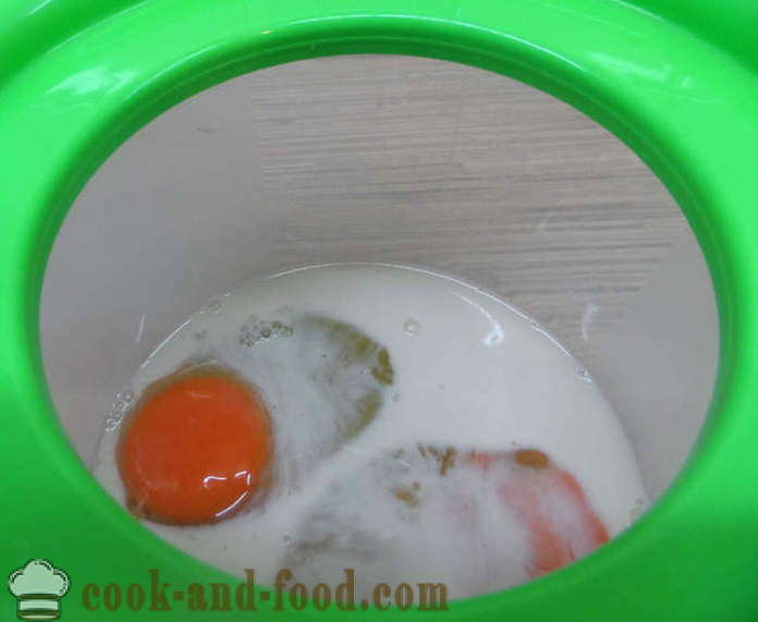 Frittata di vapore in multivarka con latte e verdure - come cucinare le uova strapazzate per una coppia, con un passo per passo ricetta foto
