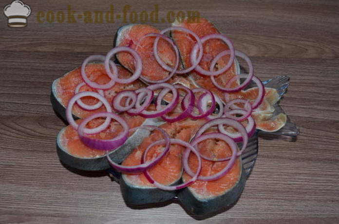 Rosa salmone è salato - quanto velocemente sottaceto rosa salmone a casa, passo dopo passo ricetta foto