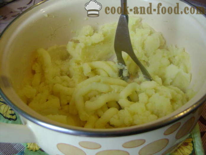 Purè di patate con latte - come cucinare purè di patate, un passo per passo ricetta foto